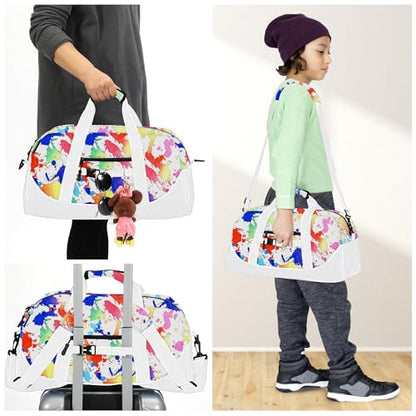 Kids Overnighter Duffel Bag Carry-On Size Sport Bag (cbse) - color: cbse
