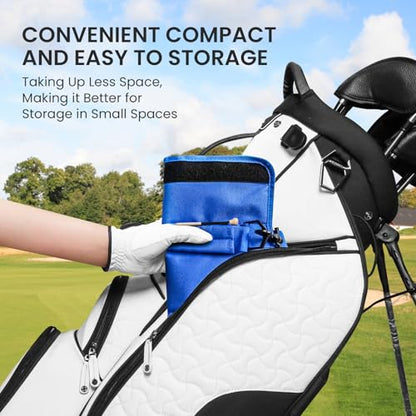 FINGER TEN Mini Golf Bag for 3-7 Clubs - color: Blue, size: 1Pc