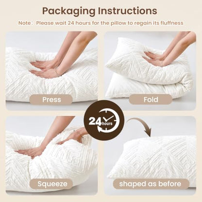 ZonLi Body Pillow for Adults Side Sleeper, White