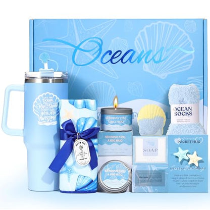 Self Care Gifts for Women,Ocean Birthday Gifts for Women,Spa Care Package