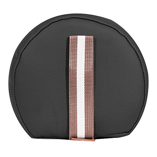 Master Massage 6" 3/4 Round Massage Bolster Pillow Cushion for Massage Tables- Black - color: Black