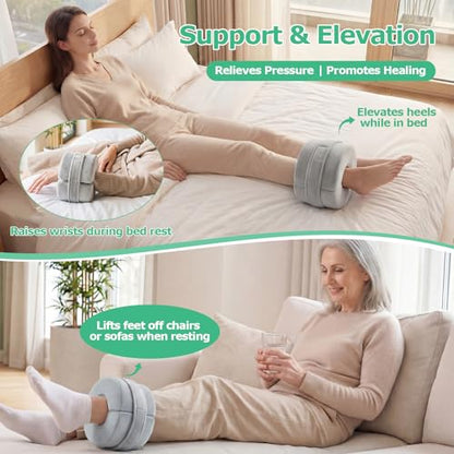 Foot Elevation Pillow, Ankle & Foot Pillow High-Density Foam 1PC