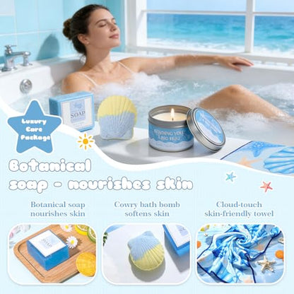 Self Care Gifts for Women,Ocean Birthday Gifts for Women,Spa Care Package