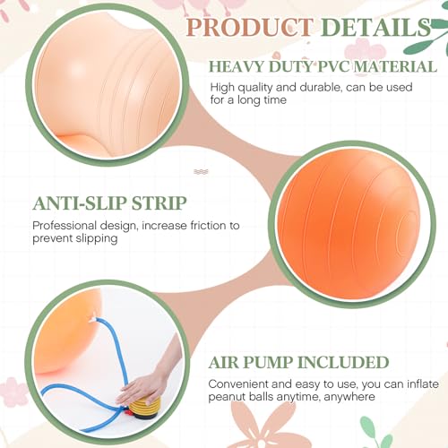 Jexine Peanut Ball for Kids Therapy Pregnancy - color: Boho Color