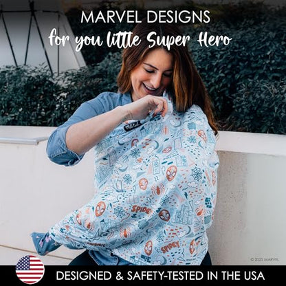 Milk Snob Original Marvel 5-in-1 Baby Cover (Spider-Man Sketch Book) - color: Spider-Man Sketch Book