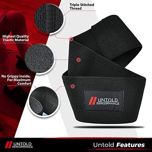 Heavy Resistance Bands - Hip Bands for Working Out, Premium Exercise Bands Resistance, Durable Resistance Bands for Strength, Flexibility & Glute Workouts