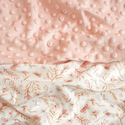 Konssy 2 Pack Nursing Pillow Covers, Soft Covers for Breastfeeding Pillows - color: Pink, Pink Spring