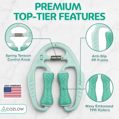 COZLOW Cellulite Massage Tool, Lymphatic Drainage Massager, Green Mist - color: Green Mist