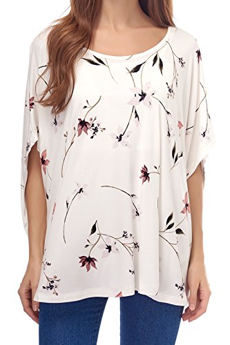 Smallshow Women's Nursing Top Maternity Poncho for Breastfeeding - color: Svp033