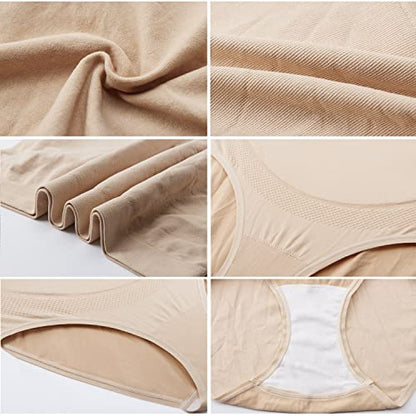 Mama Plus Women’s Maternity Underwear Over Bump High Waist Seamless Briefs Soft Stretch Pregnancy Panties Multi-Pack - color: Multicolor-a 3 Pack, size: Medium