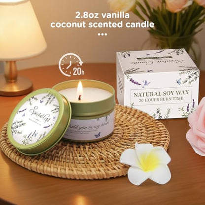 Gift Baskets for Women Birthday Gifts Self Care Get Well Soon Care Package - color: White