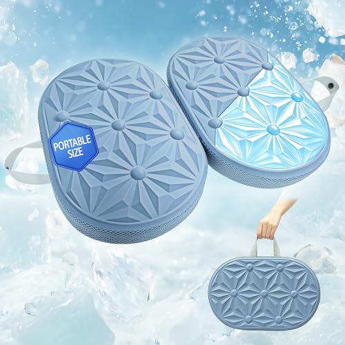Cooling Gel Enhanced Memory Foam Seat Cushion, Desk Chair Seat Cushion, Office Chair Cushions, Foldable Portable, Back Sciatica Coccyx Tailbone Pain Relief, Driving Car Airplane Wheelchair Bleachers - color: Gray Fabric
