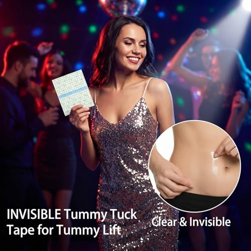 30Pcs Tummy Tuck Tape for Loose Body Apron Flat Stomach Belly