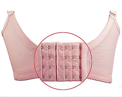 Women Bra Extender Strap 4 Hooks 3 Rows Assorted Colors Pack of 15