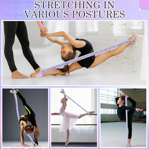 Stretch Strap for Kids, Gymnastic Ballet - color: Purple