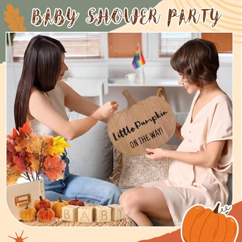 11 Pcs Fall Pregnancy Announcement Set Baby Reveal Ideas - style: Fall