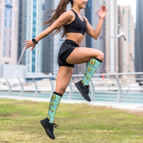 Compression Sock Graduated Knee High Sock for Women Men - color: 22
