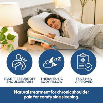 MedCline Shoulder Relief System with Extra Cases, Large 5'10" and Over - size: Large + Extra Cases