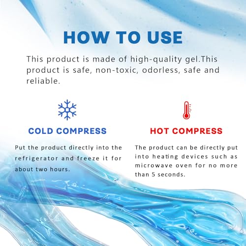 Postpartum Cold Pack, Perineal Cooling Pad Pregnancy & Hemorrhoid Pain Relief, Postpartum Ice Pack Pads (blue) - color: Blue (2 Ice Pack + 0 Fabric Cover)