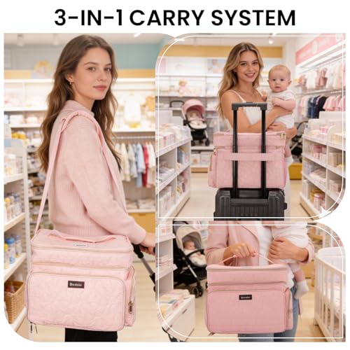 Breast Pump Bag Compatible with Spectra S1/S2, Dual-Layer Carrying Case