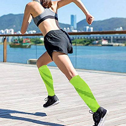 zuoge 3 Pairs Compression Socks Pack - Best Medical, Nursing, Travel & Flight Socks - Running & Fitness - 15-20mmHg - color: Blue, size: Large-X-Large