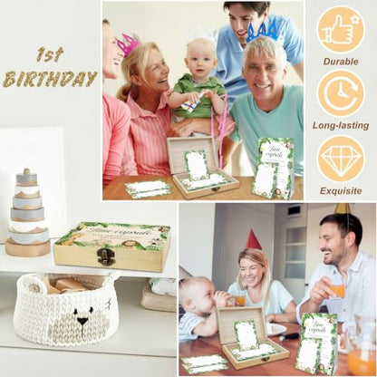 Baby Time Capsule Box Kit, Jungle Animals Time Capsule Cards (B10) - style: Jungle Animals
