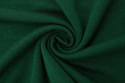OThread & Co. Women's Basic Crop Tops Stretchy Casual Scoop Neck Sleeveless Crop Tank Top - color: Forest Green, size: Medium