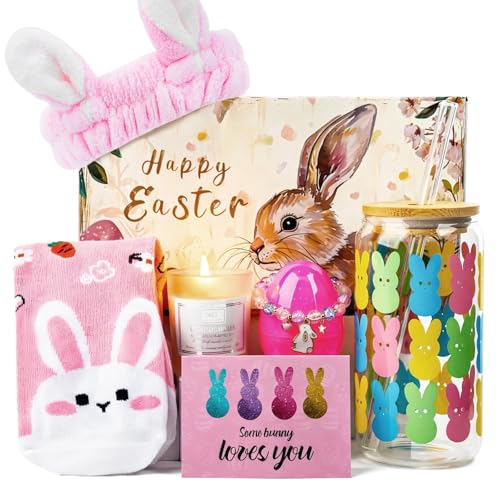 ANOTION Easter Baskets for Adults, Easters Basket Easter Gifts - style: EASTER