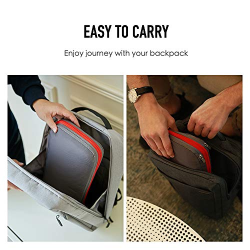 Bee Nesting 9L Compression Packing Cube Travel Organizer - color: Black Red, size: 9 L