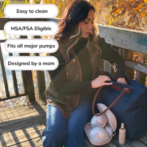 Sarah Wells Abby Breast Pump Tote (Navy)