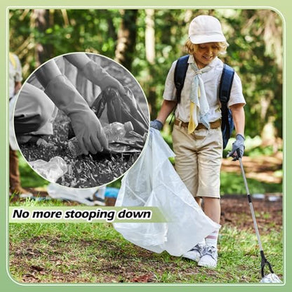 Norme 12 Pcs Grabber Reacher Tools, 32.7 in Foldable Trash Pickers