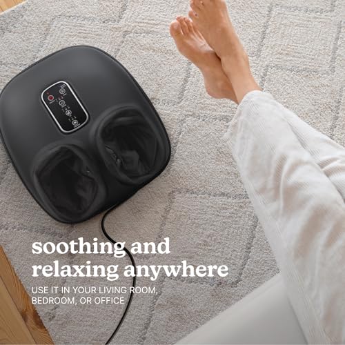 Homedics Shiatsu Foot Massager with Heat, Air Compression & Vibration