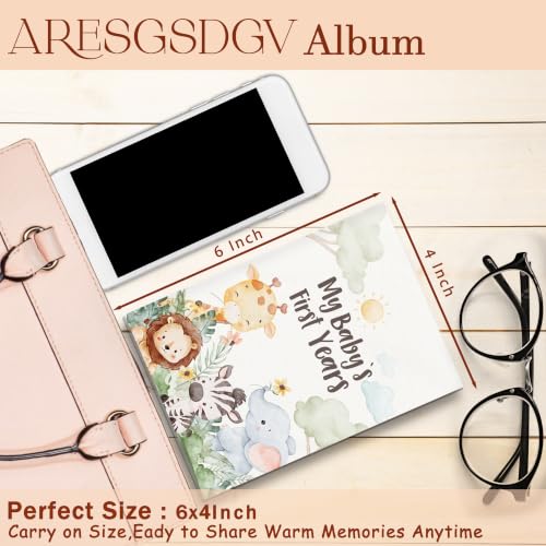 Baby's My First Photo Album 4x6 18 Pockets - color: kids 01