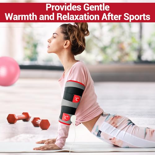 Comfytemp Leg Heating Pad, Wearable Heat Wrap for Knee/Thigh/Calf (L/XL) - size: Large