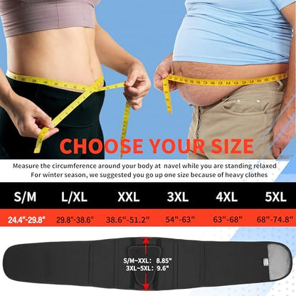 FEATOL Back Brace for Women & Men, Lower Back, Sciatica Pain Relief - color: Black, size: Small/Medium (24.4"-29.8")