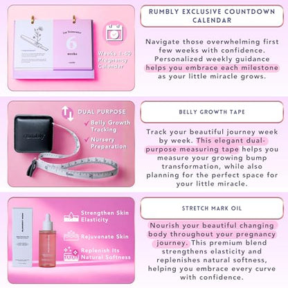 Pregnancy Essentials Box, 5 Piece Gift for Expecting Moms - size: Pregnancy Essentials