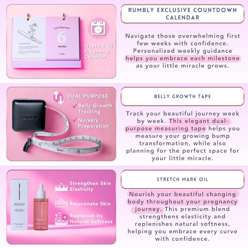 Pregnancy Essentials Box, 5 Piece Gift for Expecting Moms - size: Pregnancy Essentials