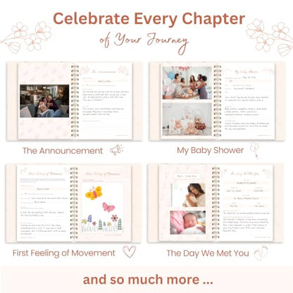 Pregnancy Journal & Memory Book for First-Time Moms