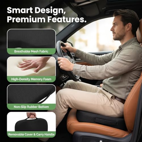 Gel Seat Cushion For Long Sitting Hip Butt Pad for Office Car Seat