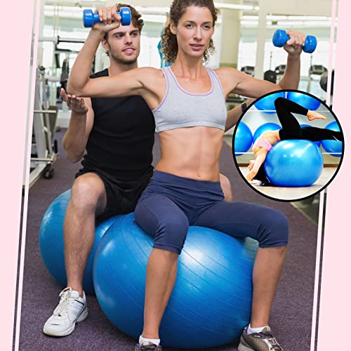 Jerify 3 Pcs Yoga Ball with Pump and Plug for Pregnancy Pilates