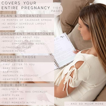 Pregnancy Bundle Set- Our Comprehensive Pregnancy Journal and Baby Memory Book