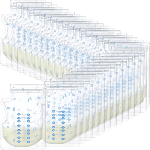 Sherr 500 Count Breastmilk Storage Bags, 8 oz Breast Milk Storing Bags