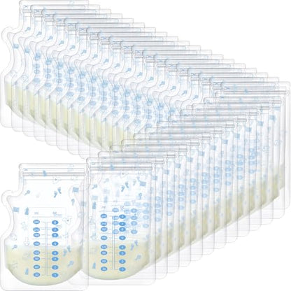 Sherr 500 Count Breastmilk Storage Bags, 8 oz Breast Milk Storing Bags