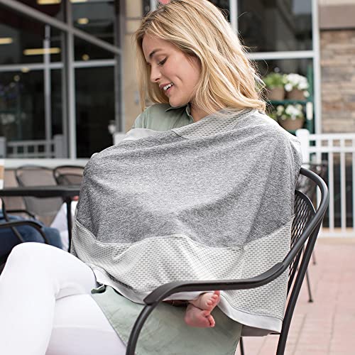 Boppy 4 and More Multi-Use Cover, UPF 50+ Nursing, Car Seat & Stroller - color: Pearl Gray