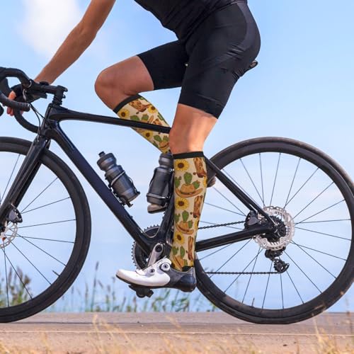 Compression Sock Graduated Knee High Sock for Women Men - color: 1