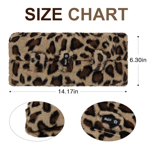 SPRING SEAON Chemo Port Pillow with Hot Cold Pack Pocket, Washable - color: Leopard