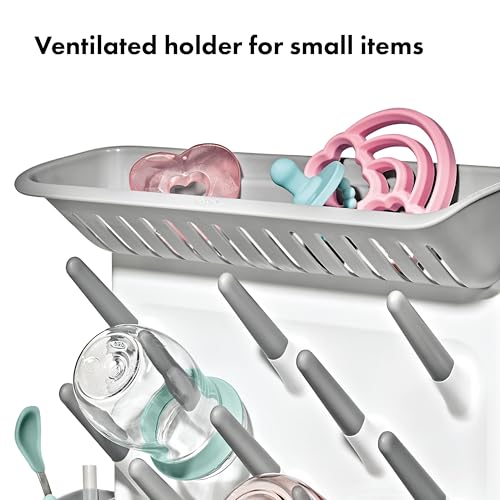 OXO Tot Expandable Baby Bottle Drying Rack, Space-Saving - size: Expandable