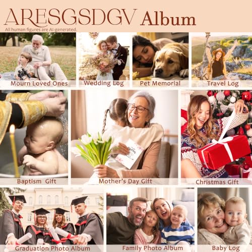 Baby's My First Photo Album 4x6 18 Pockets - color: kids 01