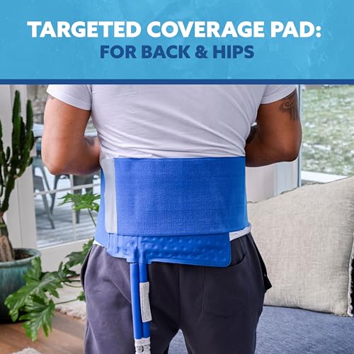 Polar Active Ice® Back Therapy pad 12” x 8.5” with Attached Belt. Use only with The Polar Active Ice #AIS Therapy System. - style: Back Pad
