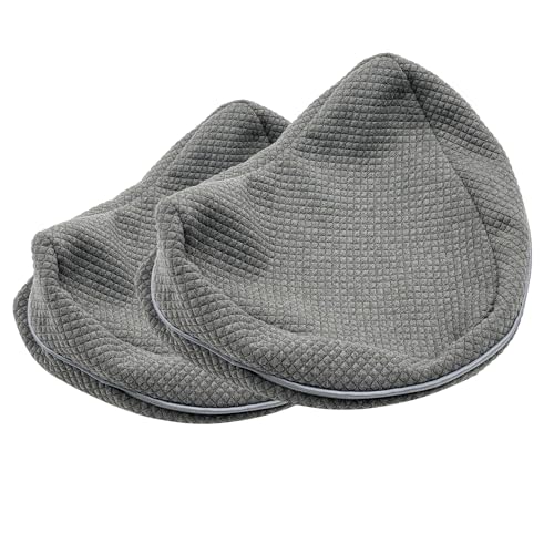Knee Pillow Cover for Contour Legacy Knee Support Pillow (Gray, 2) - color: Gray，2 Pack